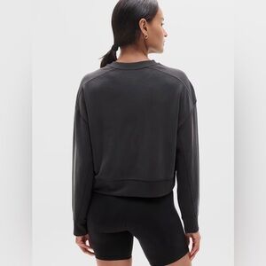 Athleta Seasoft Crewneck in “Vermillion”